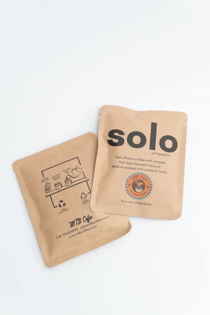 pour over sachets – solo