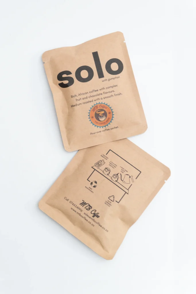 pour over sachets – solo